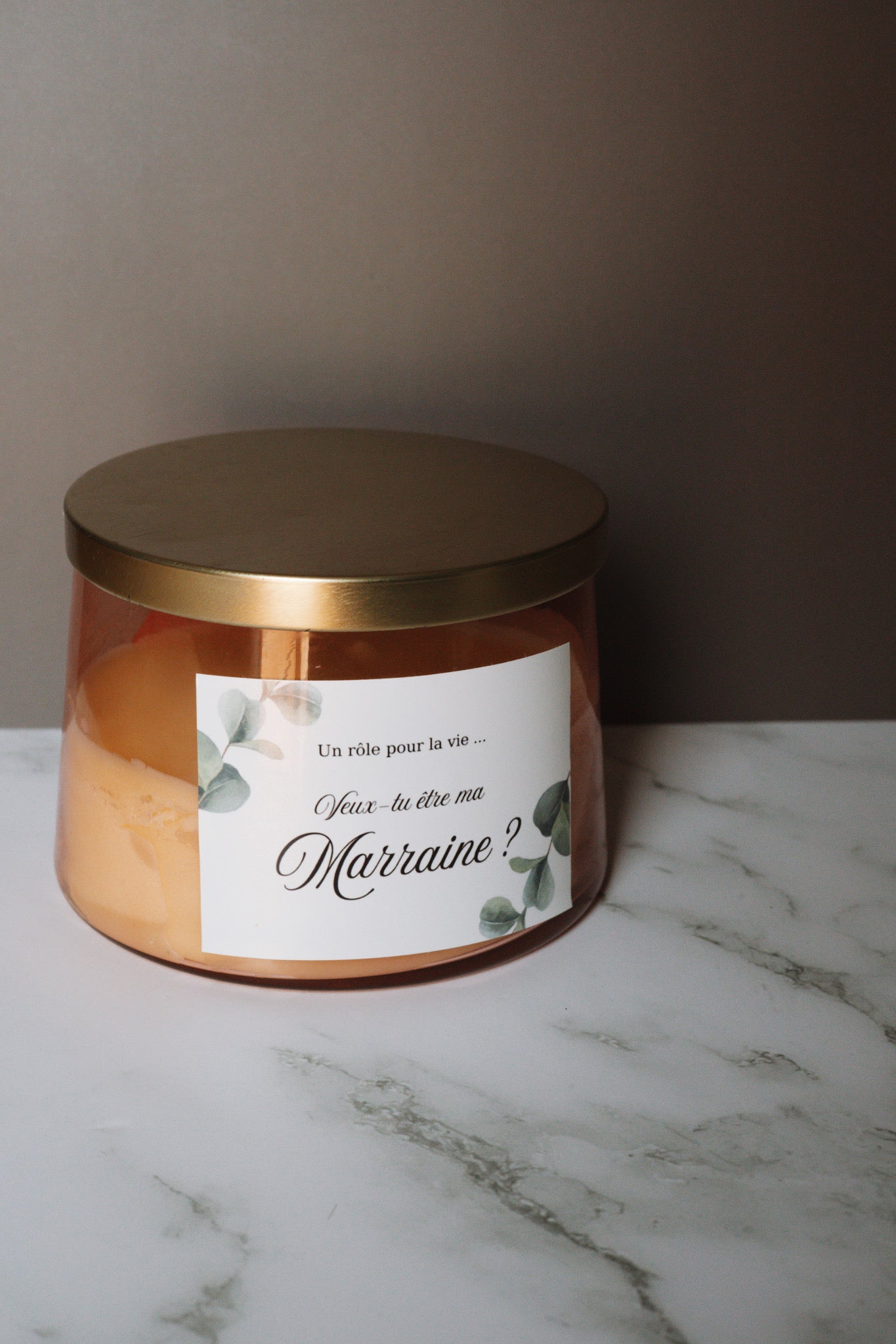 Étiquette personnalisée collant personnalisée – Annonce marraine, parrain ou grossesse, annonce grands-parents