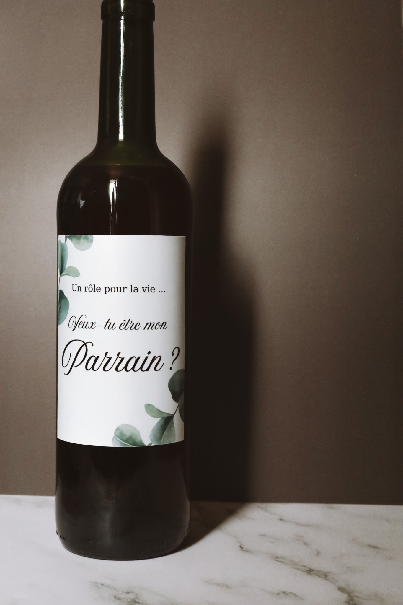 Étiquette personnalisée collant personnalisée – Annonce marraine, parrain ou grossesse, annonce grands-parents