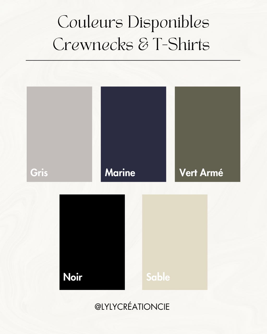 T shirt / crewneck collection  fête des pères