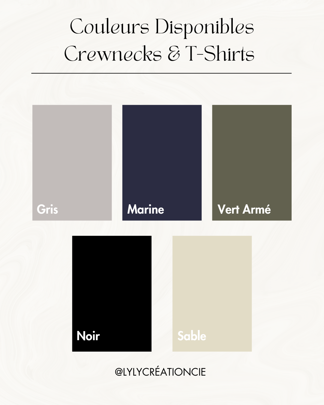 T shirt / crewneck collection  fête des pères