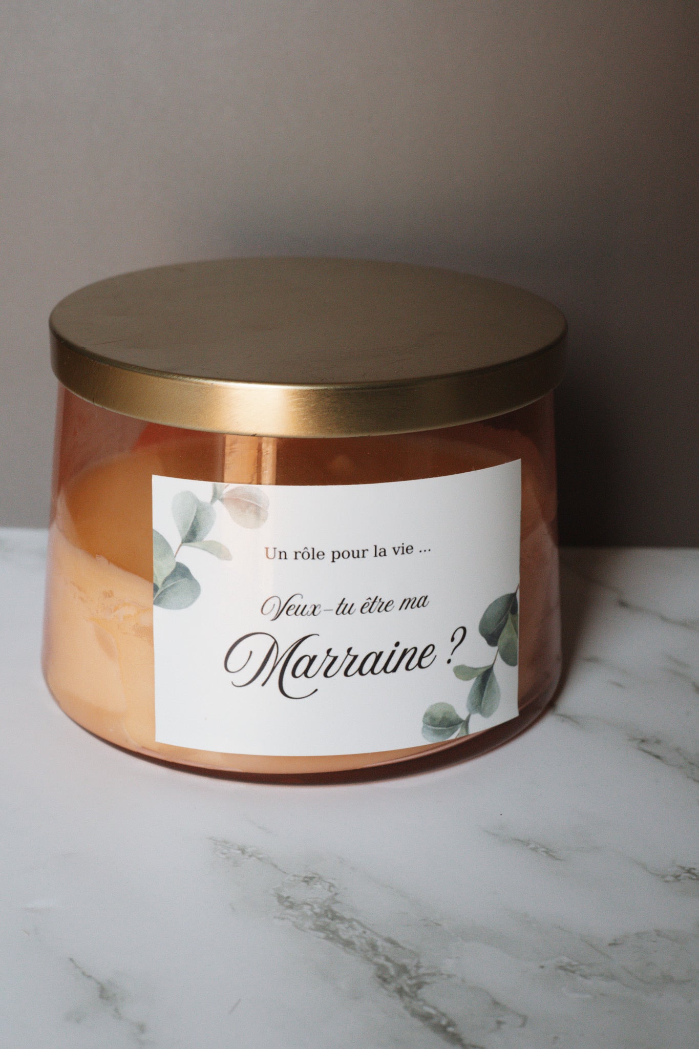 Étiquette personnalisée collant personnalisée – Annonce marraine, parrain ou grossesse, annonce grands-parents