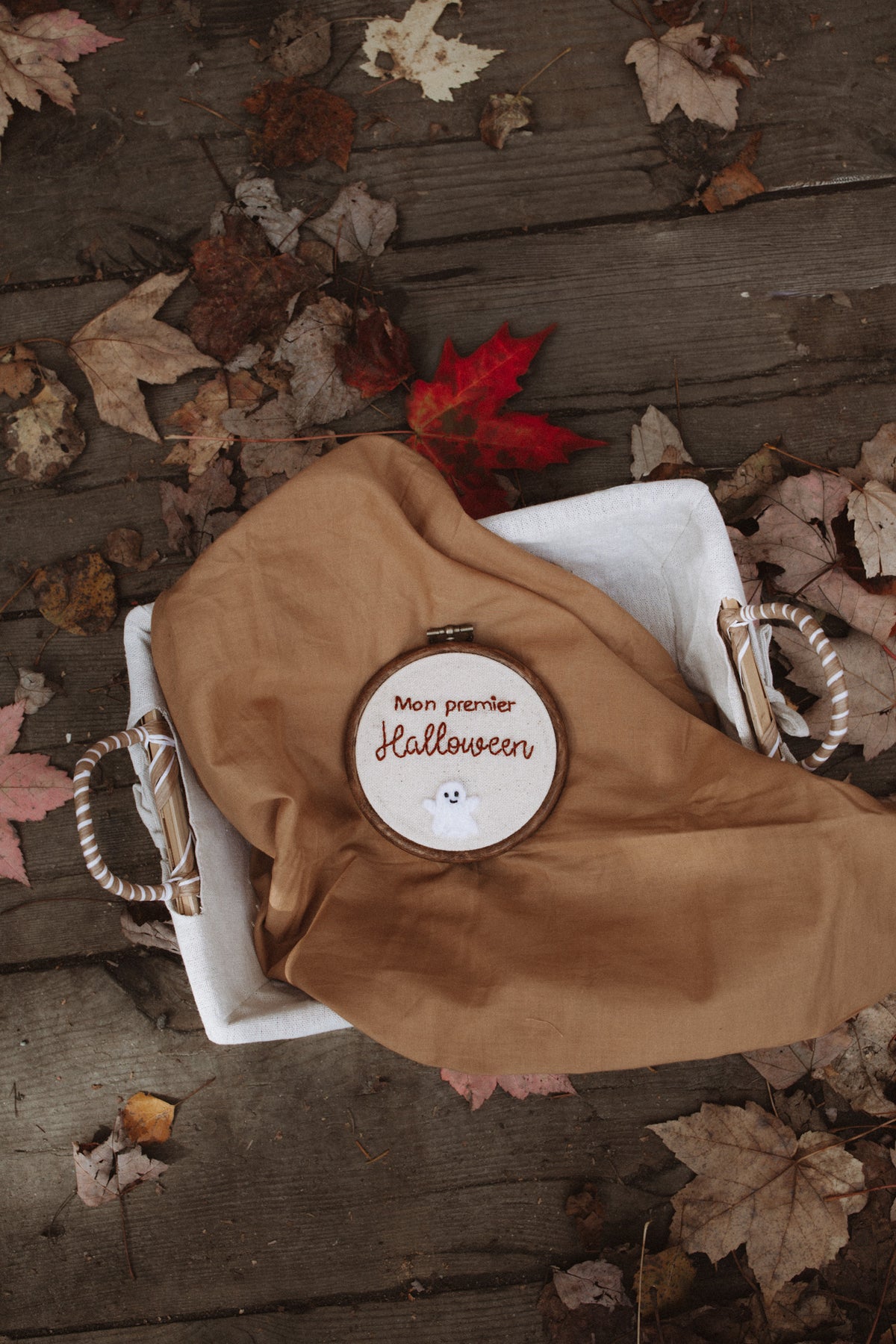 Broderie – Mon premier Halloween