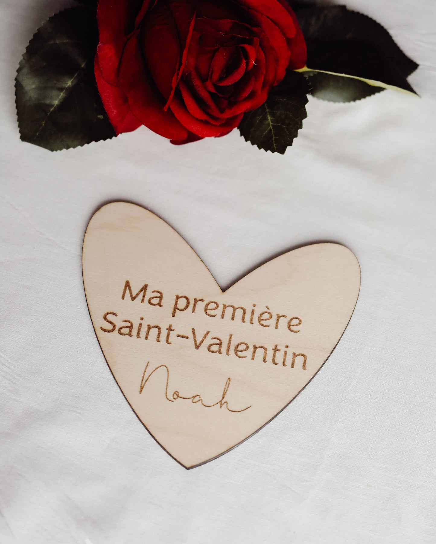 Ma première Saint-Valentin en forme de coeur