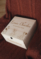 Boite à souvenirs personnalisé en bois