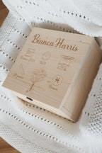 Boite à souvenirs personnalisé en bois