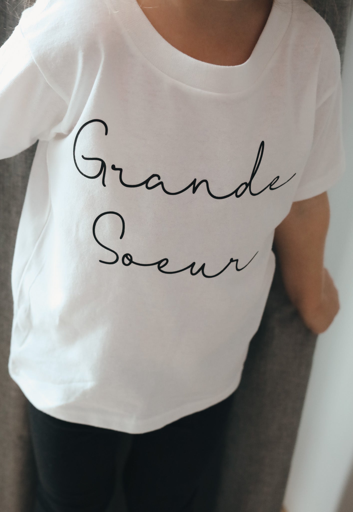 T-shirt a manche courte pour enfants personnalisé