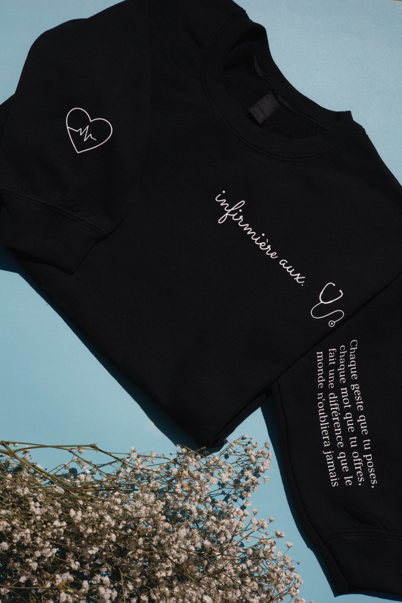 Crewneck professionnel de la santé – Édition hommage aux professionnel (les) de la santé