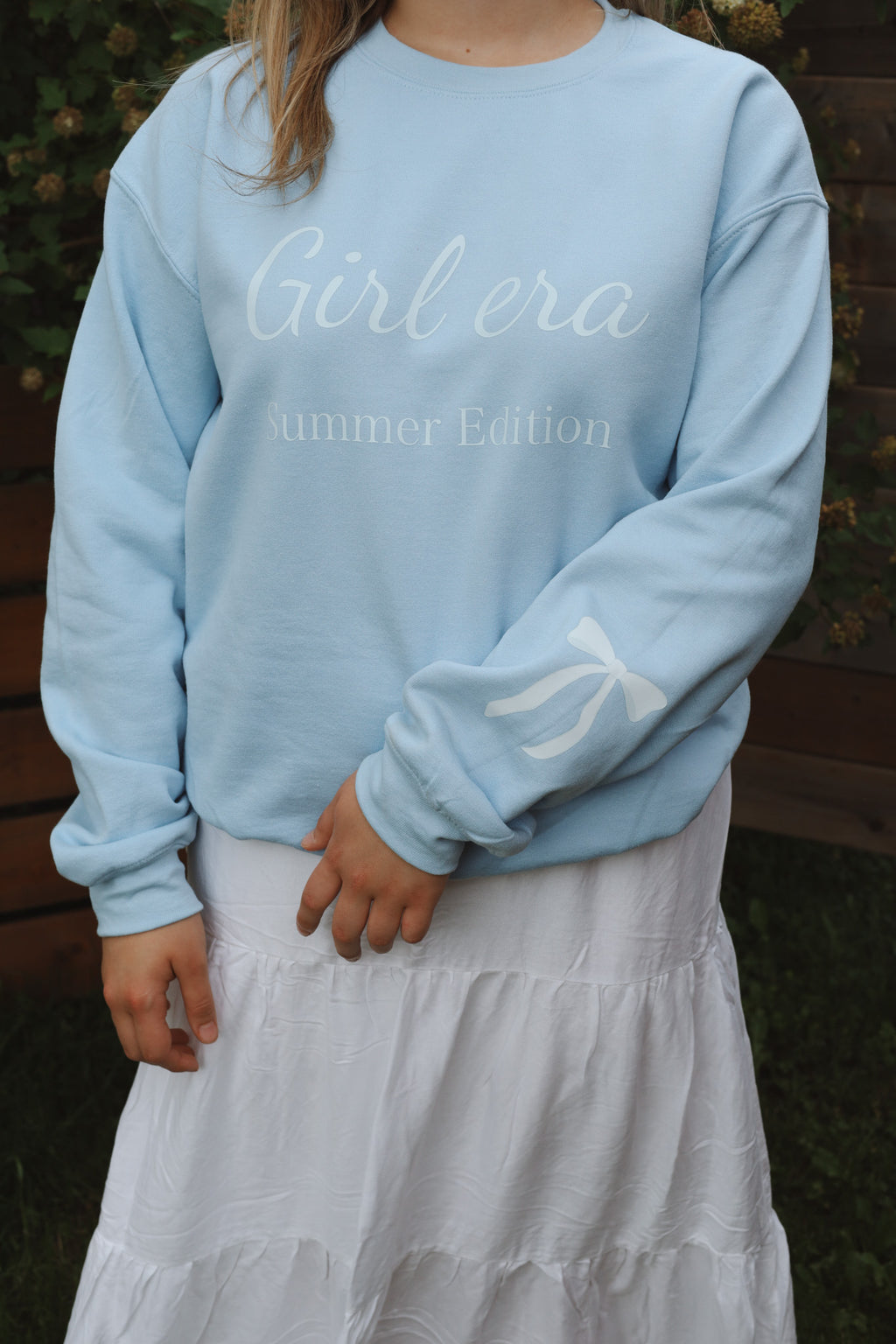 Crewneck Girl Era , Mom era summer edition
