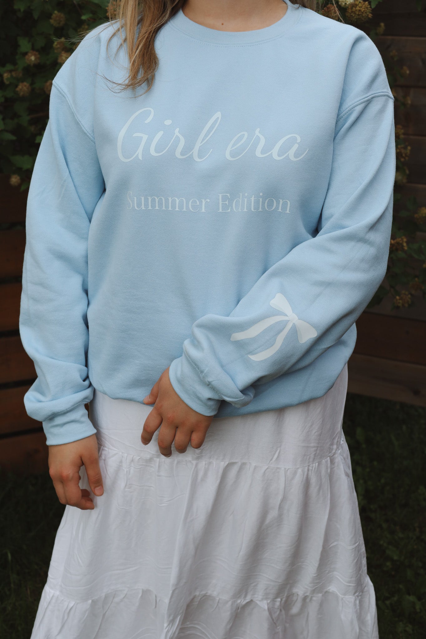 Crewneck Girl Era , Mom era summer edition