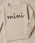 Sweat-shirt " MATCHING"  pour enfant crewneck pour jeune enfants ( spécial fête des mères )